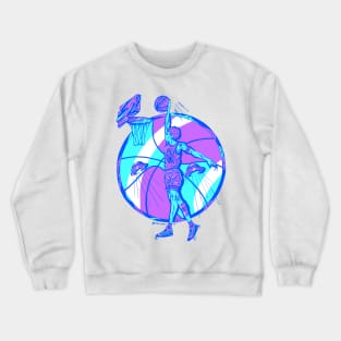 Blue Legendary Baller Number 8 Crewneck Sweatshirt